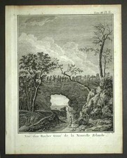 VUE D'UN ROCHER TROUE DE LA