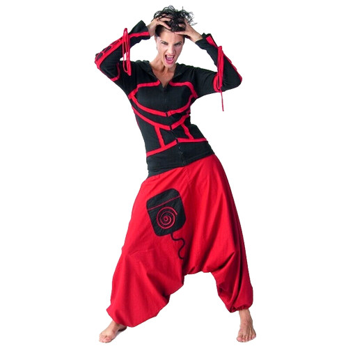 Sarouel pantalon harem yoga - pantalon,