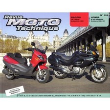 PDF USB REVUE MOTO TECHNIQUE RMT 124 ETAI PIAGGIO X9  HONDA DEAUVILLE NT650V