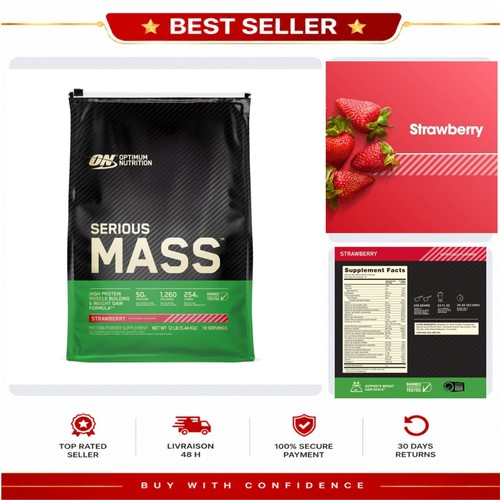 Optimum nutrition serious mass - optimum,