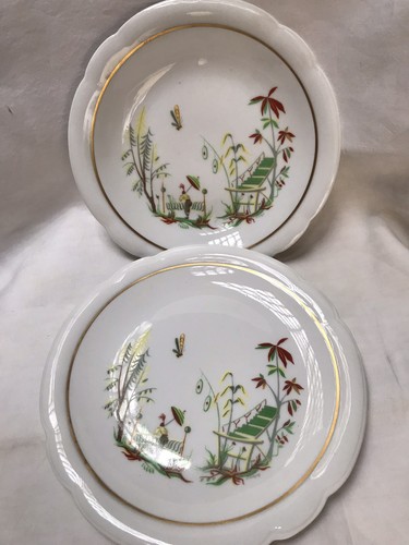 Assiettes anciennes - 12,