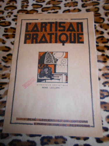 Revue artisan pratique - revue, n°