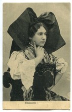 CPA Costume et Coiffe d'Alsace