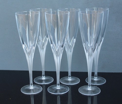 Flûtes champagne cristal - à,