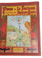 Benjamin Rabier Fables de La Fontaine 1906 édition originale first edition
