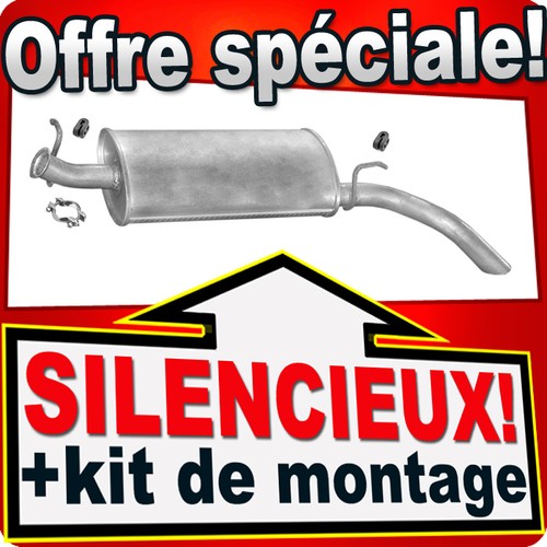 Silencieux arriere pour - silencieux,
