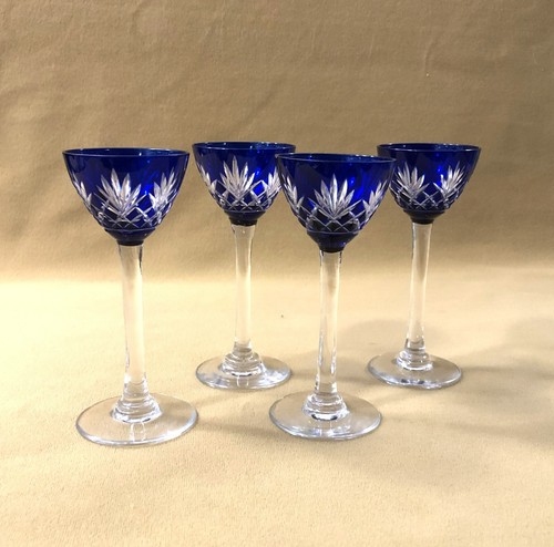 Verre liqueurs en cristal - à,