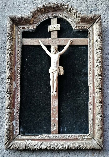 Christ 18eme dans cadre - -,