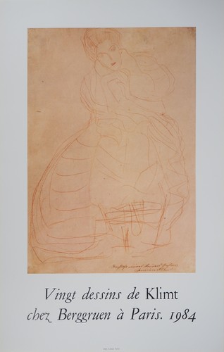 Gustav klimt jeune femme - klimt, :