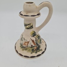 Bougeoir poterie du pays -