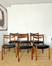 Ensemble de 6 chaises style