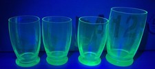 Lot de 4 verres en Ouraline 