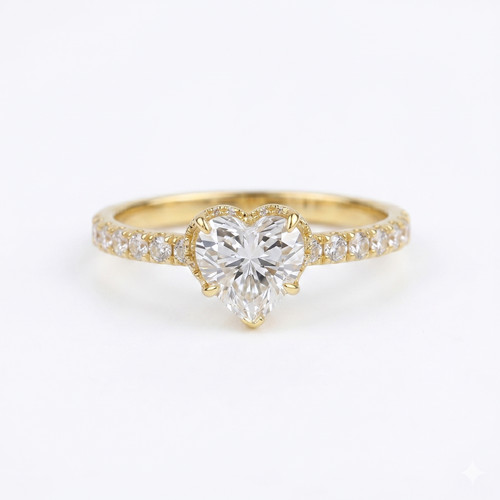 Bague diamant laboratoire - bague, de