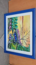 Tableau art africain signé - , nd