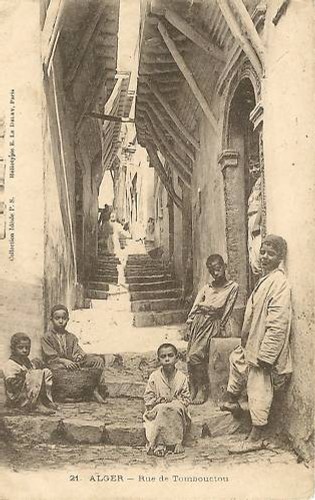 Cpa algerie alger rue - cpa,