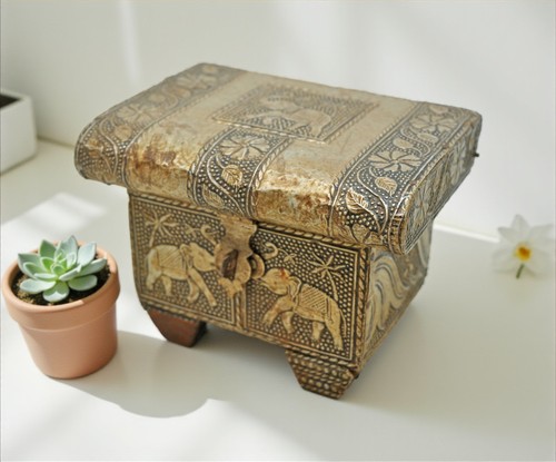 Bois vintage bijoux - bois,