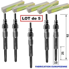 5 Bougie Préchauffage pour LT28 T4 2.5 TDI 5 Cylindres = 0250202022