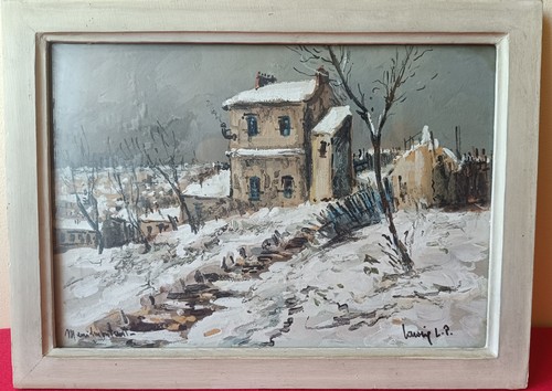 Ménilmontant sous neige - ménilmontant,