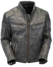 Neuf HOMME Deux Tons Ciré