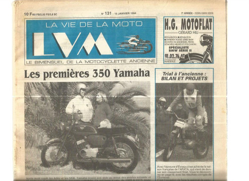 Vie moto n 131 - la,