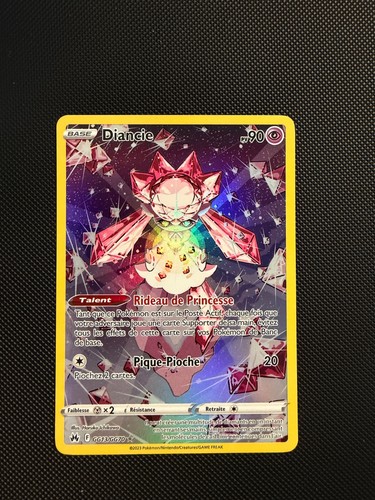 Carte pokémon diancie - carte,