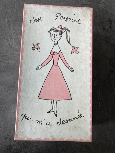 Poupée ancienne peynet - ancienne, latex
