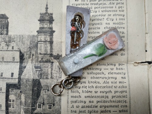 Porte clés vintage - vintage, main