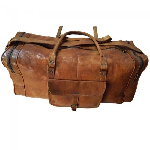 Cuir grand vintage - grand,
