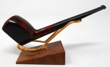 Belle pipe en bruyère et ébonite - Jamais utilisée