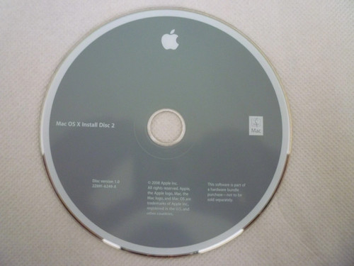 Mac install disc 2 - mac,