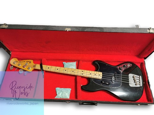 Fender usa mustang bass noir - bass,