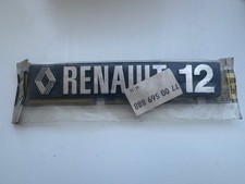 RENAULT 12 R12 Monogramme