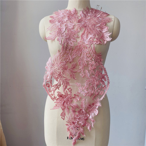 Broderie dentelle applique - dentelle,