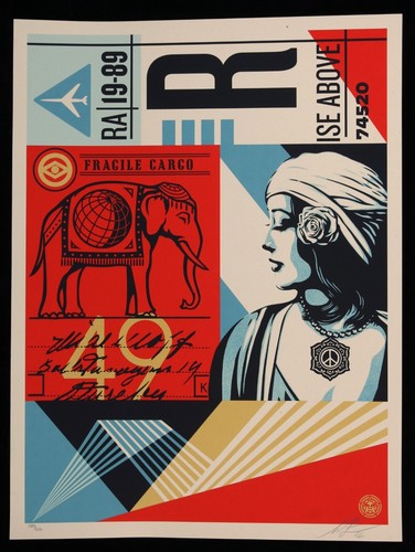Shepard fairey fragil cargo - fairey,