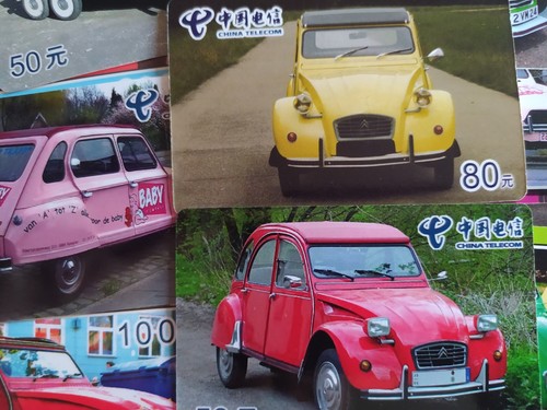 Lot telecartes voitures - lot,