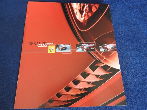 Catalogue renault sport clio - renault,