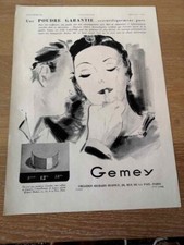 Publicité de 1934 Poudre de