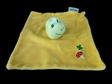 *. DOUDOU PLAT INFLUX GRENOUILLE Jaune vert rouge champignon trèfle ETAT NEUF*