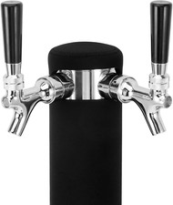 Beer Tower Insulator for Standard 3” Diameter 2 Tap Beer Tower, Stretchy Neopren