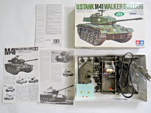 Tamiya tank m41 - tamiya, walker