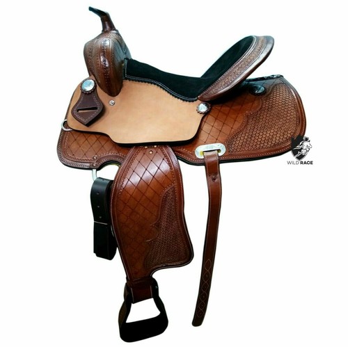 Wildrace cuir western tonneau - cuir,