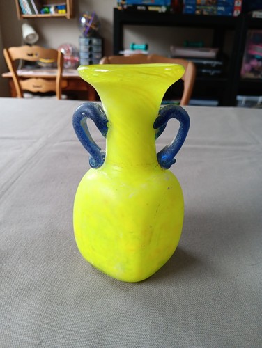 Vase pâte verre dépoli - de,