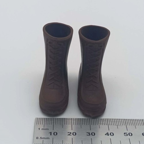 Bottes marron vintage big - bottes,