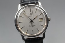 [Presque comme neuf] Omega Seamaster Cal.1342 Date Silver Quartz Men's from J...