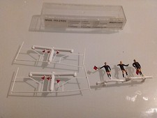 Ho Merten 2499 1 arbitre 2 arbitres de touche 2 buts 6 drapeau de coin vintage