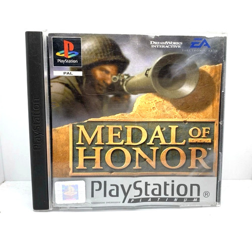 Medal honor ps1 platinum - honor,