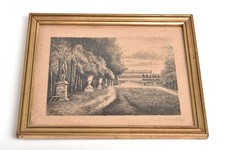 Gravure EAU FORTE encadrée