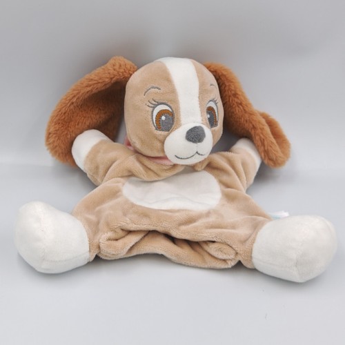 Doudou marionnette chien belle