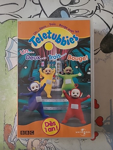 Vhs teletubbies deux - un, deux,trois
