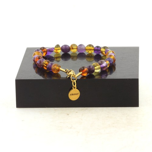 Pierres minéraux bracelet - et,